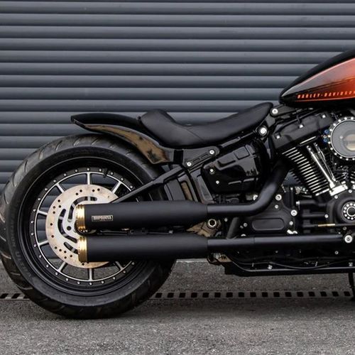 18年后哈雷软尾标准版 街霸改装180后短泥瓦P宽胎套件挡泥板带三