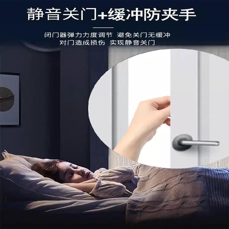 闭门器缓冲关门家用推p拉门液压缓冲静音防火门室外自动关门闭门