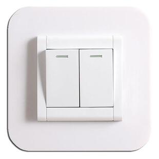 速发开关防护垫明开m关贴保护套家用开关装饰贴免粘不伤墙防脏贴