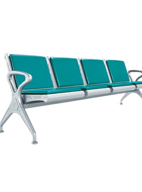 臻远 ZY-ST-JC23 绿色皮质排椅四人位 230R5*675*800