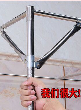 【5007人收藏】只买支架蚊帐杆压脚四柱落地宫廷1.5床1.8m不锈钢