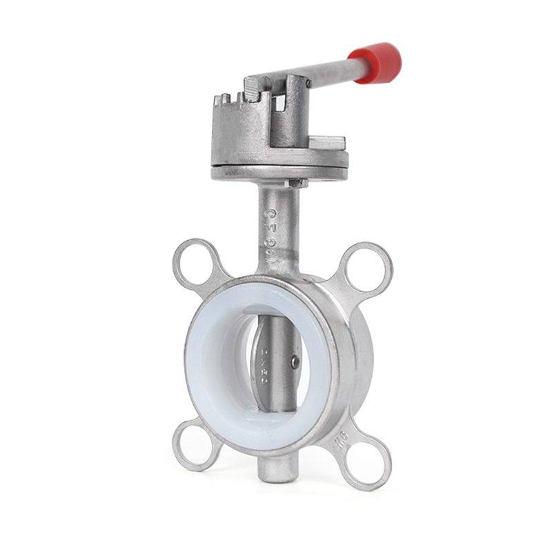 304不锈钢蝶阀D71X对夹式蝶阀硅胶衬四氟丁睛大口径手动阀DN100,五金/工具,蝶阀,淘宝优惠券,粉丝福利购,淘宝优惠卷