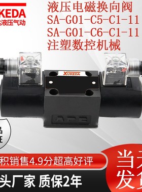 液压电磁换向阀 SA-G01p-C5-C1-11 SA-G01-C6-C1-11 注塑数控机械