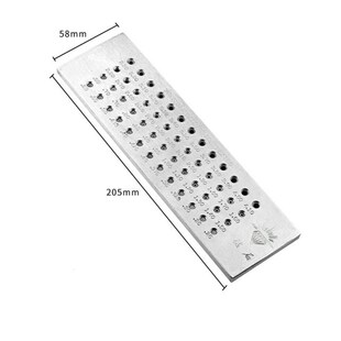 4.n10mm Tungsten Drawplate Holes Wire 0.26 Alloy Steel