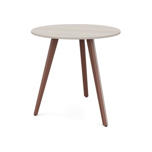 小型圆形洽谈桌北欧简约s休闲桌椅会议台餐桌办公台会客桌会谈圆