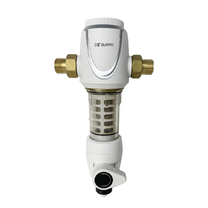 前置过64滤器滤带管表反冲洗刮A洗水道器大流量自来水前置过滤器