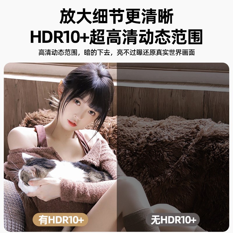 【新款云台投g影】超高清投影仪家用墙投卧室家庭影院手机便携投