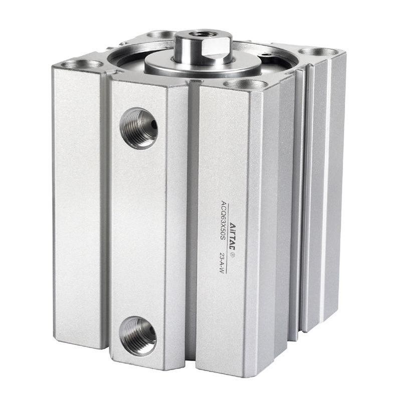 亚德客薄型气缸ACQ63X5*10*15*20*25*30*35*40*45*50*6V0*70*75SB