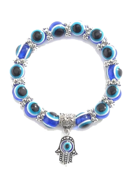 恶魔之眼手链ins小众设计潮人