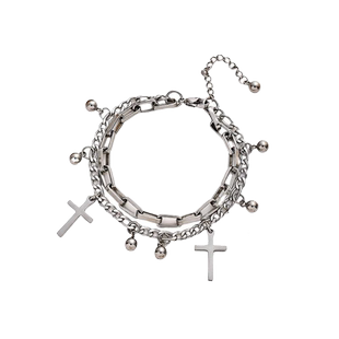 又酷又A ! 手链女ins小众设计高级感嘻哈冷淡风复古手饰礼物配饰