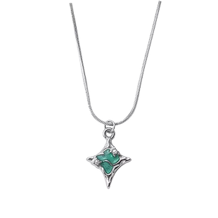 项链男百搭配饰男生锁骨链小众简约潮流高级感吊坠嘻哈毛衣挂饰女