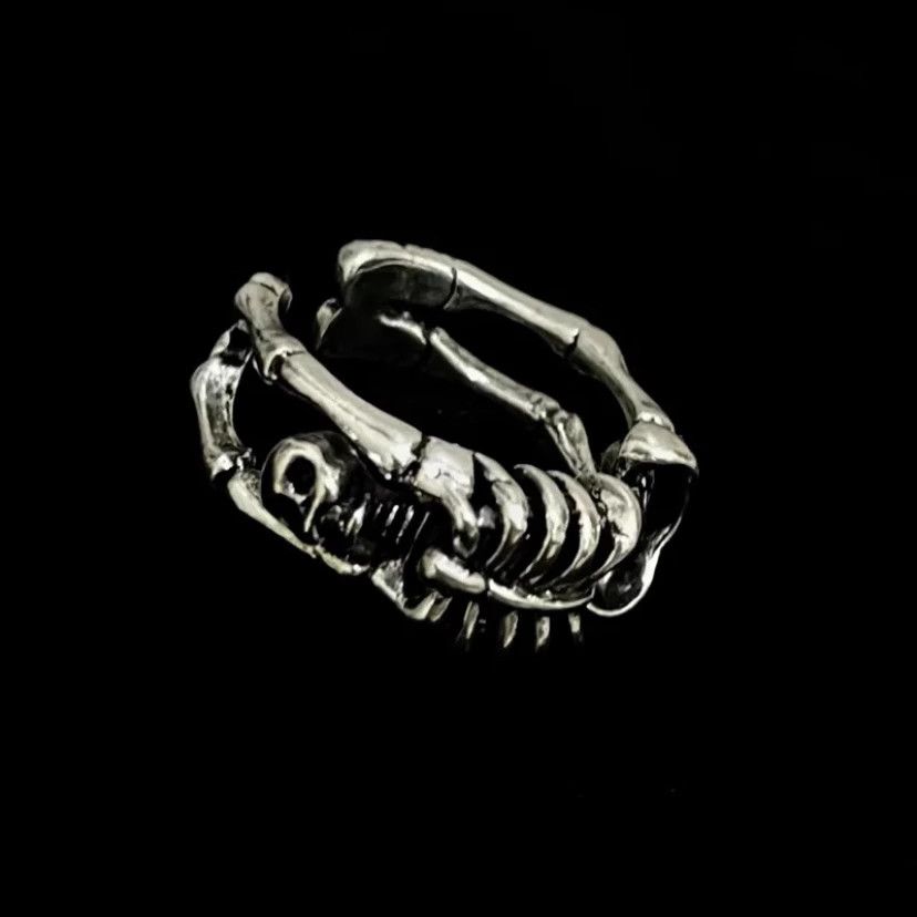 vintage古着/中古戒指骷髅戒指