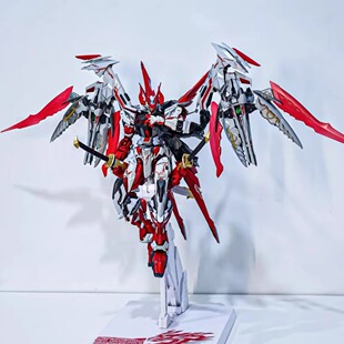 万代适用高达模型拼装HG强袭自由樱花新生命运MG红异端独角兽益智