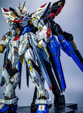 万代适用高达模型机甲HG自由2.0独角兽能天使MB强袭自由MG红异端