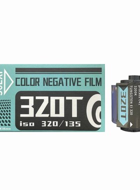 135胶卷100D 320T 400D 800T赛博朋克彩色胶卷C4Z1胶片冲洗