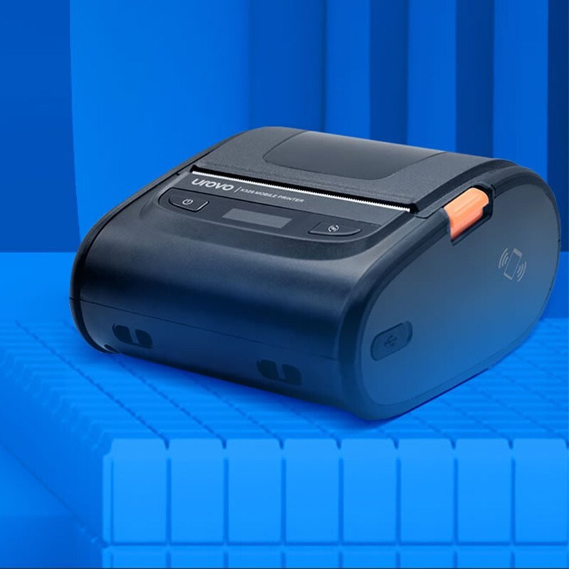 优博讯(urovo)K329便携式条码打印机H72mm宽热敏标签打印机快递机