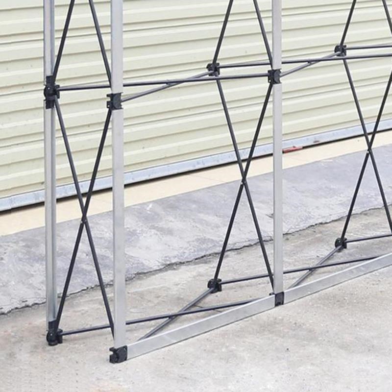 新款铁质拉网展架活动签名背景墙喷绘海报展架展Y会挂画广告架