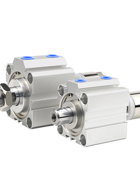 cto.air可调薄型气缸SDAJ100X5-5x10-10x15-15Px40-40-S-B内牙外