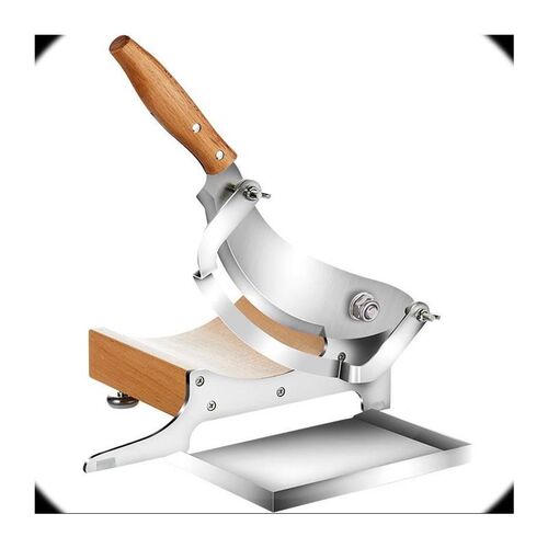 铡刀药材家用小型切片神器商用手动鹿茸灵O芝西洋参切片机闸刀