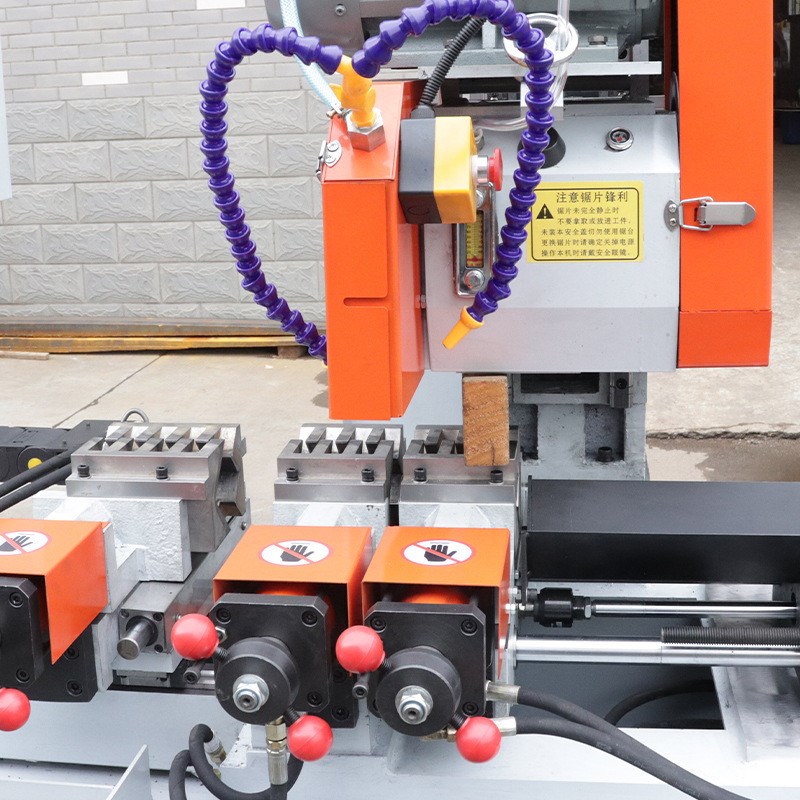 自动上料不e锈钢铜铁铝管全自动切管机槽钢异型管圆钢切角切割机