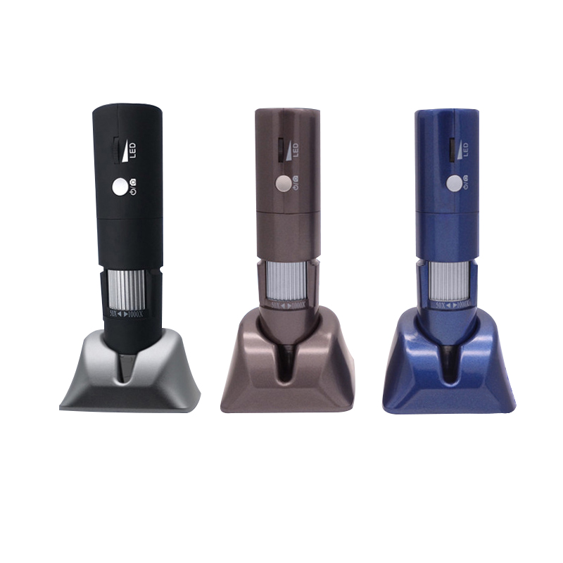 新款1080P高清WiFi显微镜厂家 数码放大镜电x子显微镜1000倍维修