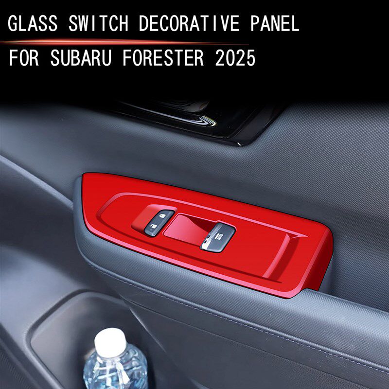 适用于25款斯巴鲁森林人玻t璃开关面板FORESTER内饰改装左驾专用