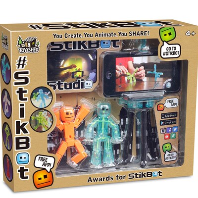极速stikbot puippet sucker joint puppet freeze Action Figure