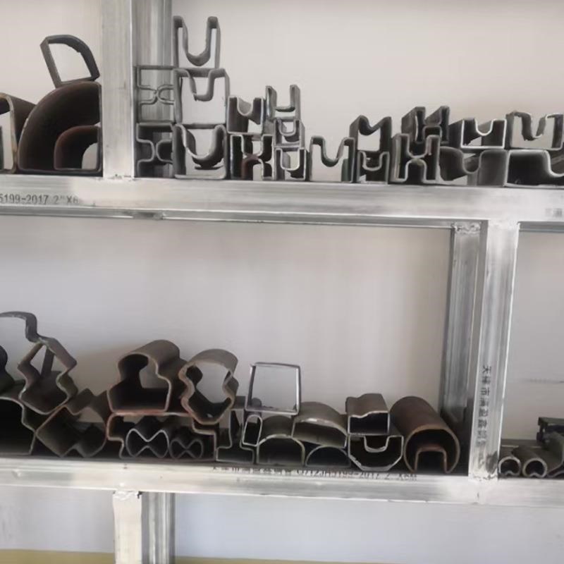 源头异型管h货架焊管方管矩形管冲孔管立柱钢管