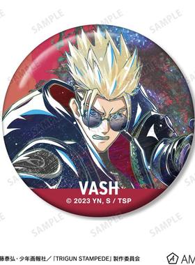 【来吃谷】预售  AMNIBUS 枪神TRIGUN Ani-Art2弹吧唧徽章套装 K0