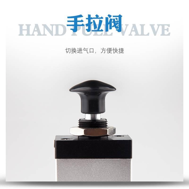 气动手动板机械3R手拉阀4R210-08气缸控制开关推拉式气阀4R310-10