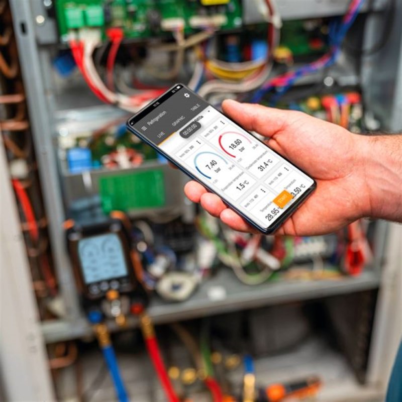 德图testo 550s电子冷媒表数字557s智能汽车加氟雪种表Z空调压力