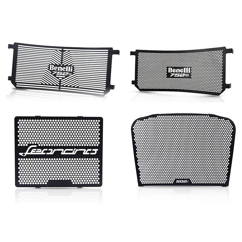 适用幼师250贝纳利502C 752S改装件幼狮N水箱网水箱防护网罩防虫