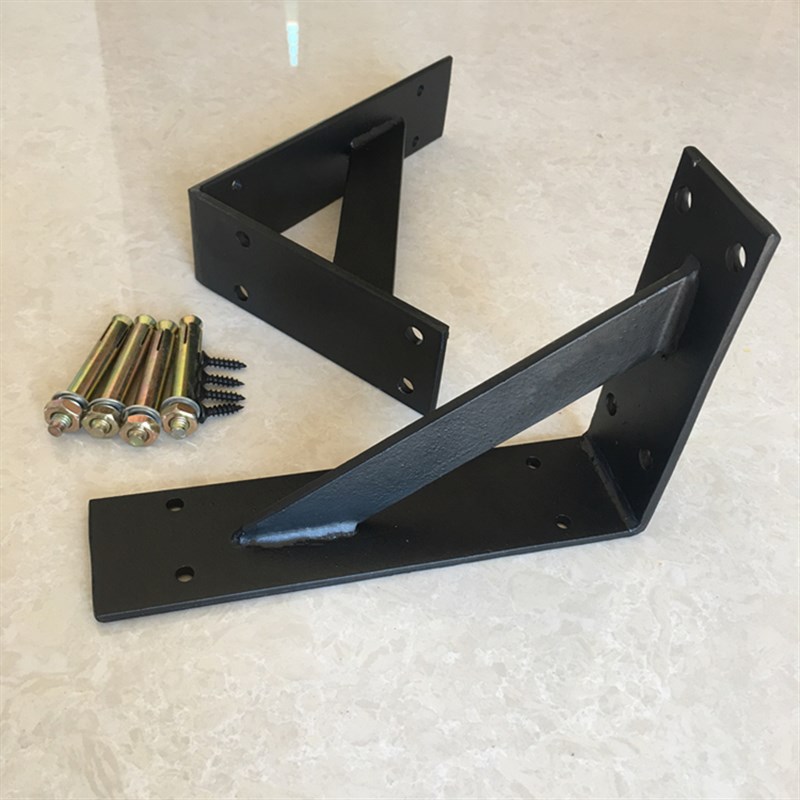 加厚三角铁架吧台k支架洗手盆w托架墙壁台面三脚架置物架支撑层板