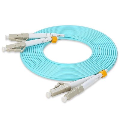 5PCS OM3 LC-LC PC  Multimode Duplex 2.0mm or 3.0MMV Fiber Op