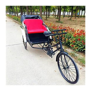 特色老上海人h力三轮车黄包车民国仿古复古人力脚踏车