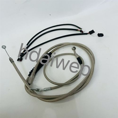 哈雷滑翔改装高把廷长线肥仔突破者街霸路L威豪雅加长离合刹车套