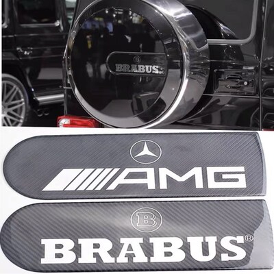 Benz大g350g550g55g500g63巴博斯尾标中网标备胎标amg车.标黑色b