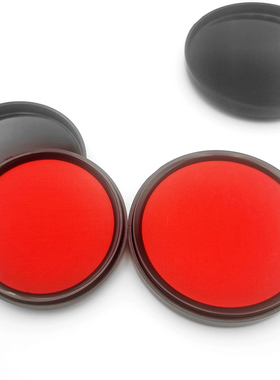 欧标（MATE-IST）印台财务办公用品快干印泥68mm80mm圆形红色蓝色黑色可加墨YY02/YY06旗舰店盖章