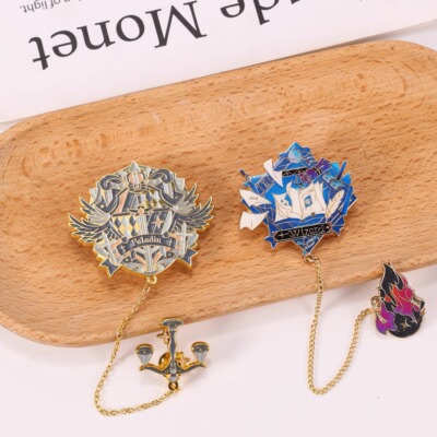 星界金属徽章珐琅工艺胸针饰品