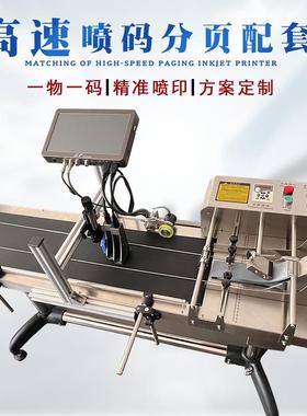 UDI喷码系统生产线日期喷码机标识设备高速喷墨多种图标打印