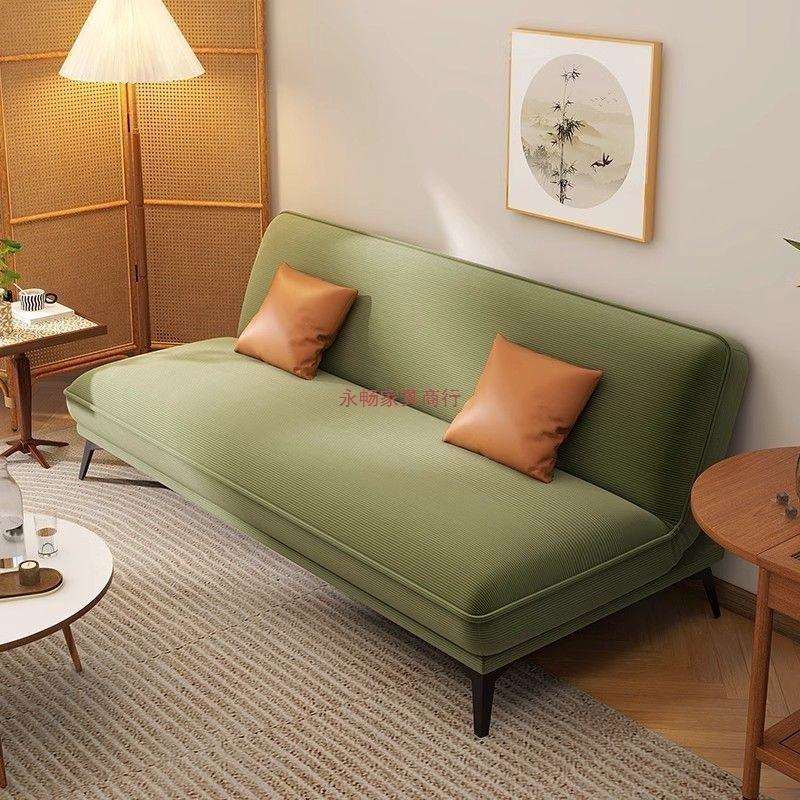 沙发床小户型客厅直排双人沙发卧室懒人沙发出租房沙发床折叠两用