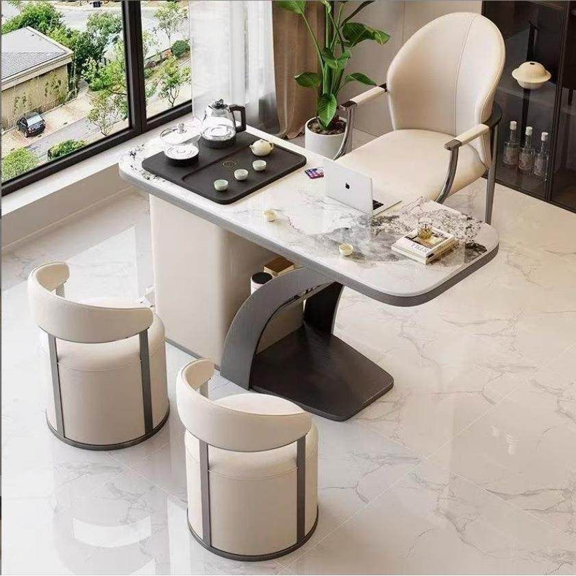 高端岩板阳台茶桌现代简约烧水壶一体家用茶台功夫泡茶桌椅椅组合,纺织面料/辅料/配套,纺织机械配件,淘宝优惠券,粉丝福利购,淘宝优惠卷