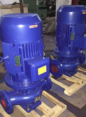 IRG立式管道离心泵IRG150-160清水热水循环泵22KW管路增压泵