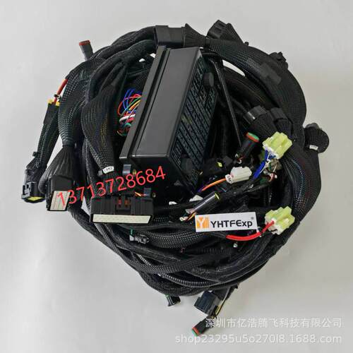 适用于现代R455-7全车线束现代455-7发动机线康明斯QSM11发动机线