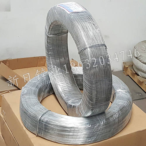 镀锌管直缝管高频焊管白管焊缝补锌喷锌专用高纯锌丝厂家直销