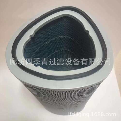 三角除尘滤筒P034308-016-429筒式除尘器滤筒粉尘空气过滤P034308