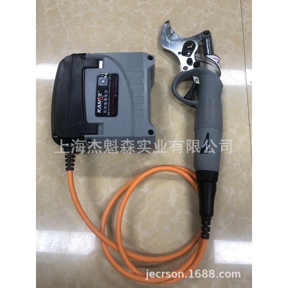 卡马兹电动手持式修枝剪果农用园林剪枝机便携粗枝果枝修剪器电剪