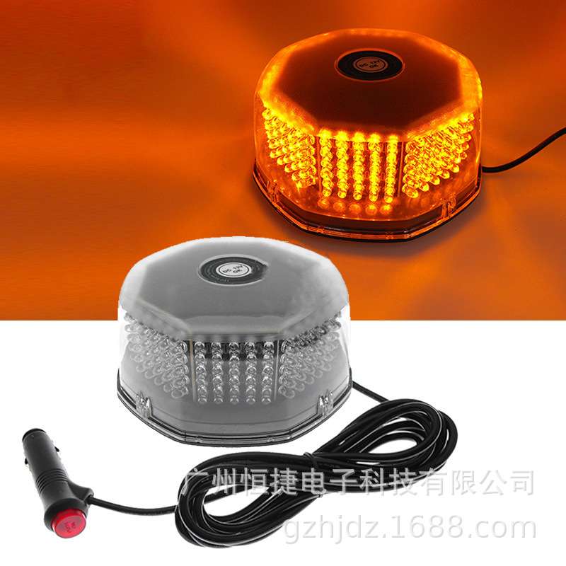 直销八角形240led车顶警示灯 警示灯高品质吸顶灯 巡逻爆闪灯