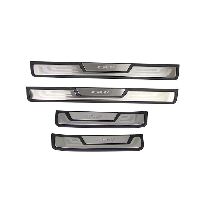 12-16款CRV门槛条LED带灯门槛条迎宾踏板车门门槛条踏板