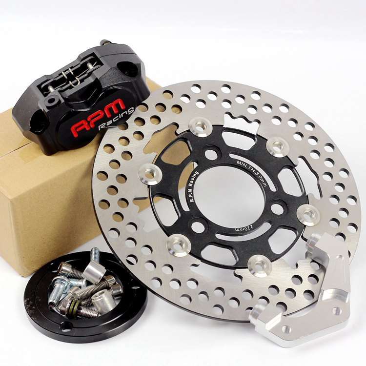 法斯特减震220碟刹套件小对四RPM大碟bws小牛N1鬼火小龟尚领改装